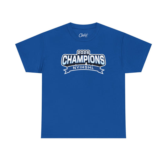 2026 NYIHSHL Champions - Long Beach Unisex Cotton Tee