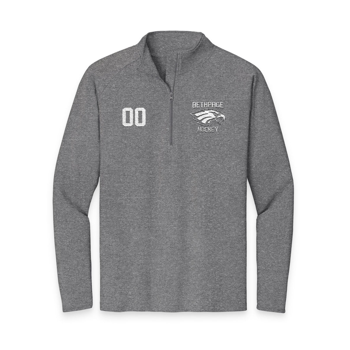 Bethpage Hockey Sport-Wick® Quarter-Zip Pullover