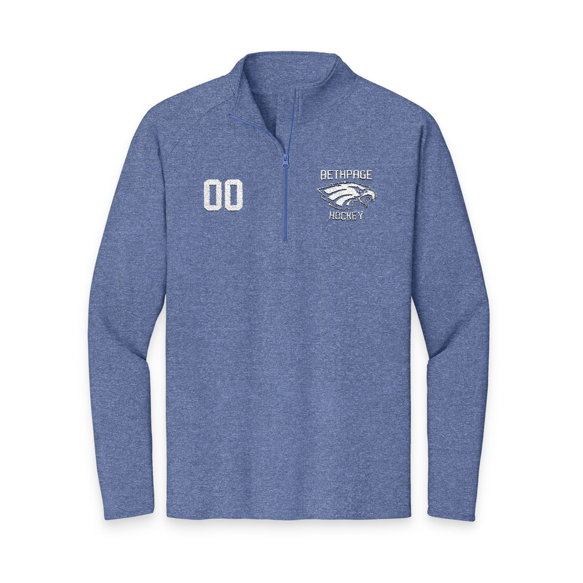Bethpage Hockey Sport-Wick® Quarter-Zip Pullover