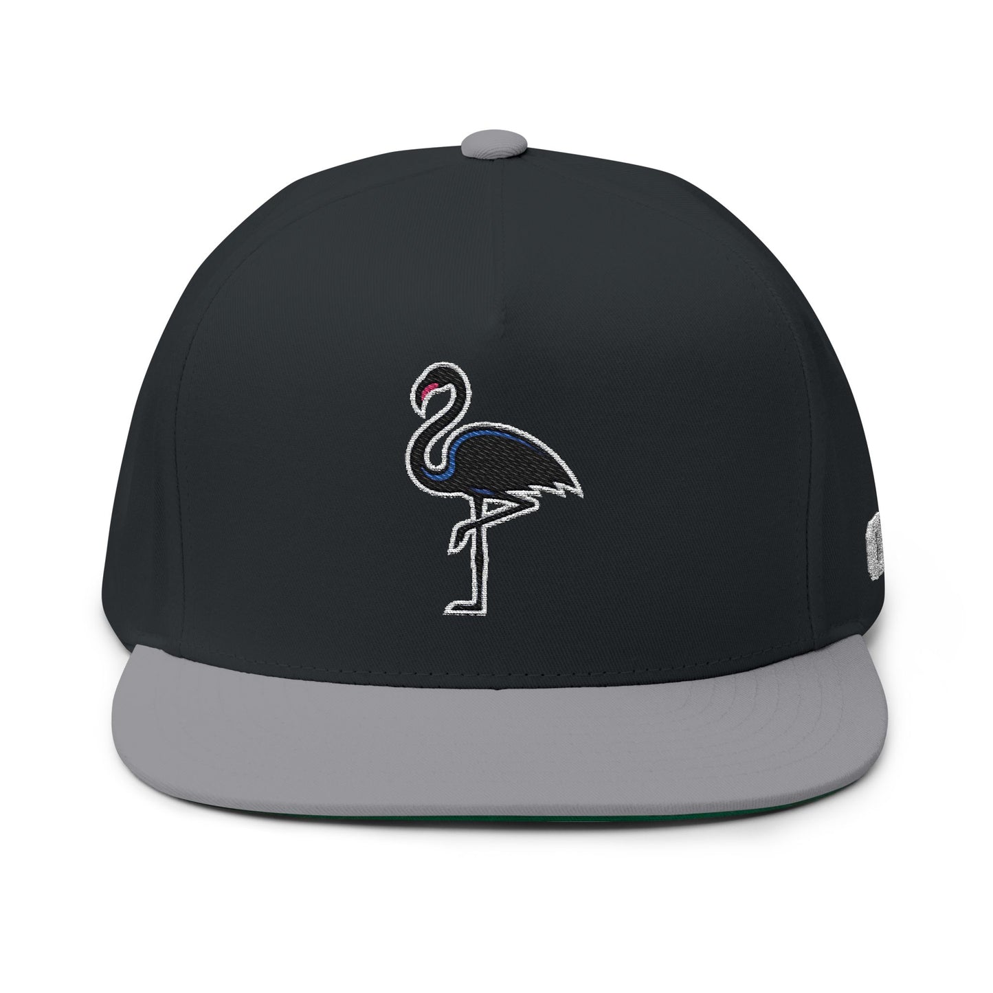 Flamingoes Flat Brim Hat (Custom)