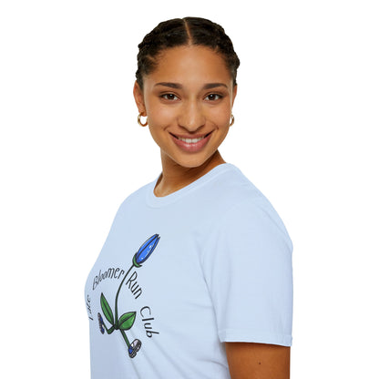 PT With JT - Late Bloomer Run Club Unisex Softstyle T-Shirt