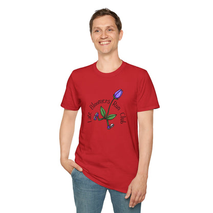 PT With JT Late Bloomers Run Club Unisex Softstyle T-Shirt