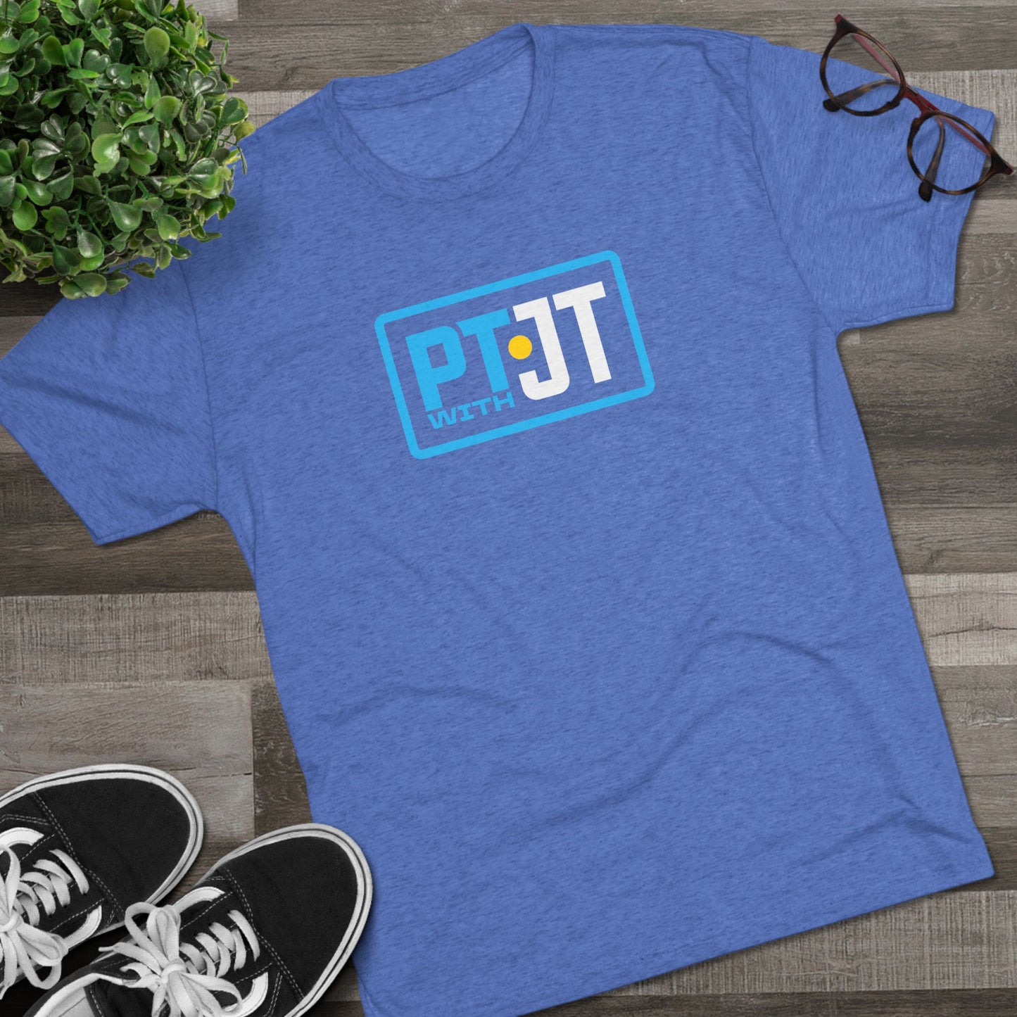PT With JT Logo Dri-Fit Triblend Tee
