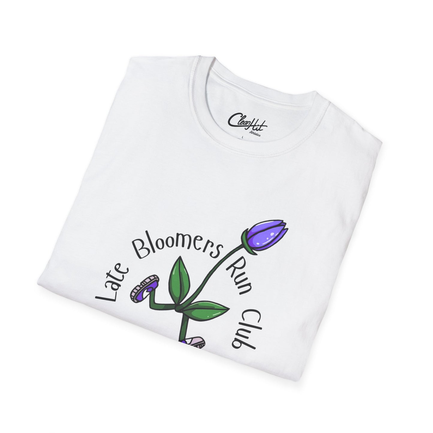 PT With JT Late Bloomers Run Club Unisex Softstyle T-Shirt