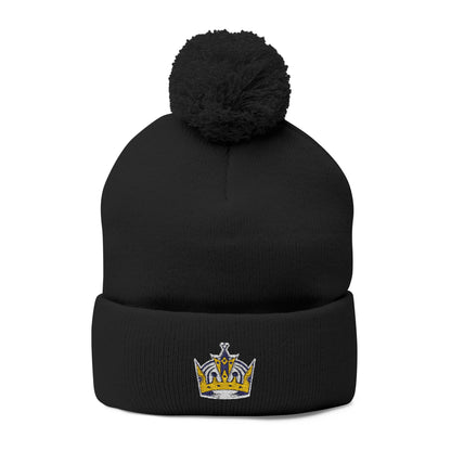 L.I. Kings Pom-Pom Knit Cap