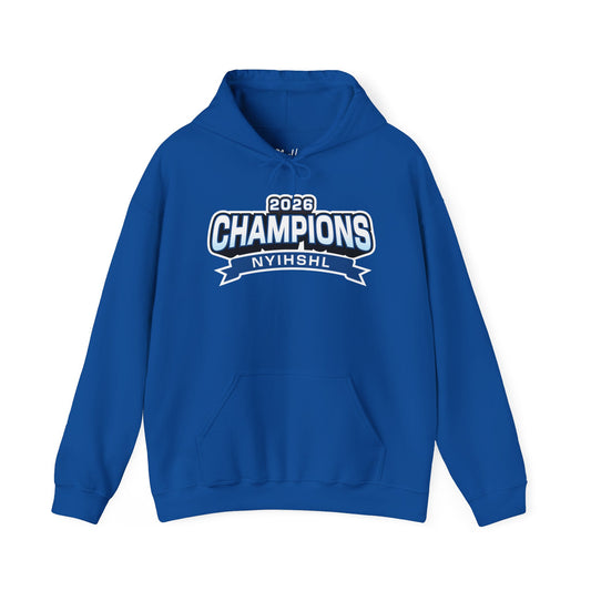 2026 NYIHSHL Champions - Long Beach Unisex Hoodie Sweatshirt
