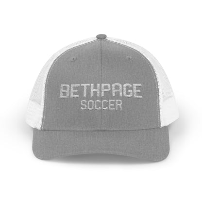 Bethpage Soccer Trucker Cap - Wordmark