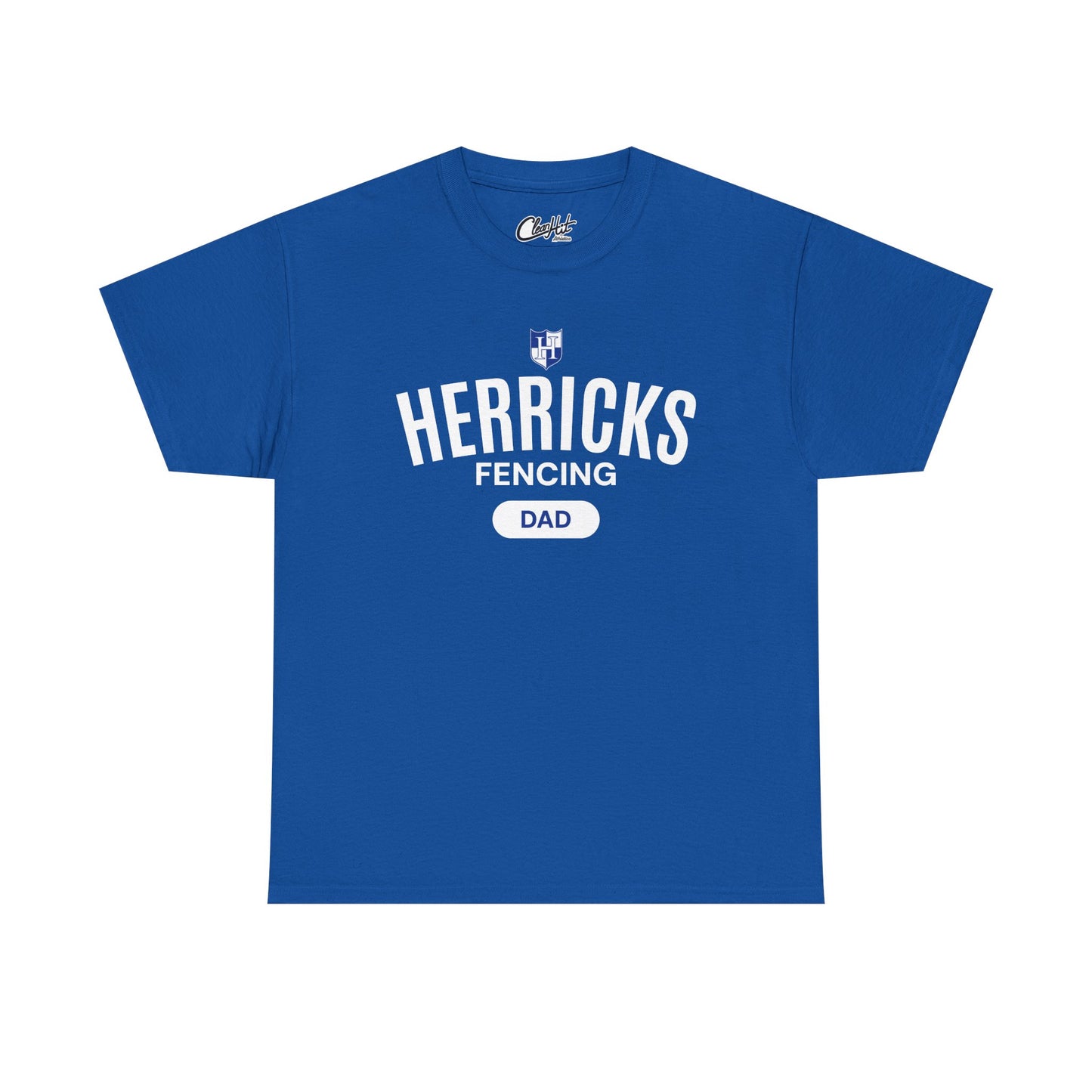 Herricks Fencing Dad Cotton Tee
