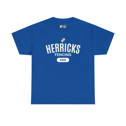 Herricks Fencing Dad Cotton Tee