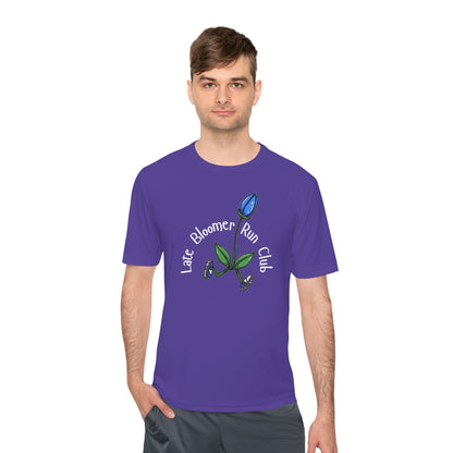 PT With JT - Washington State Late Bloomer Run Club Unisex Moisture Wicking Tee