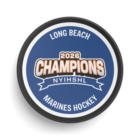 2026 NYIHSHL Champions Hockey Puck