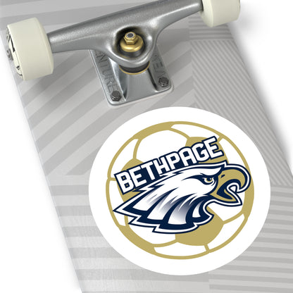 Bethpage Soccer Round Stickers, Indoor\Outdoor