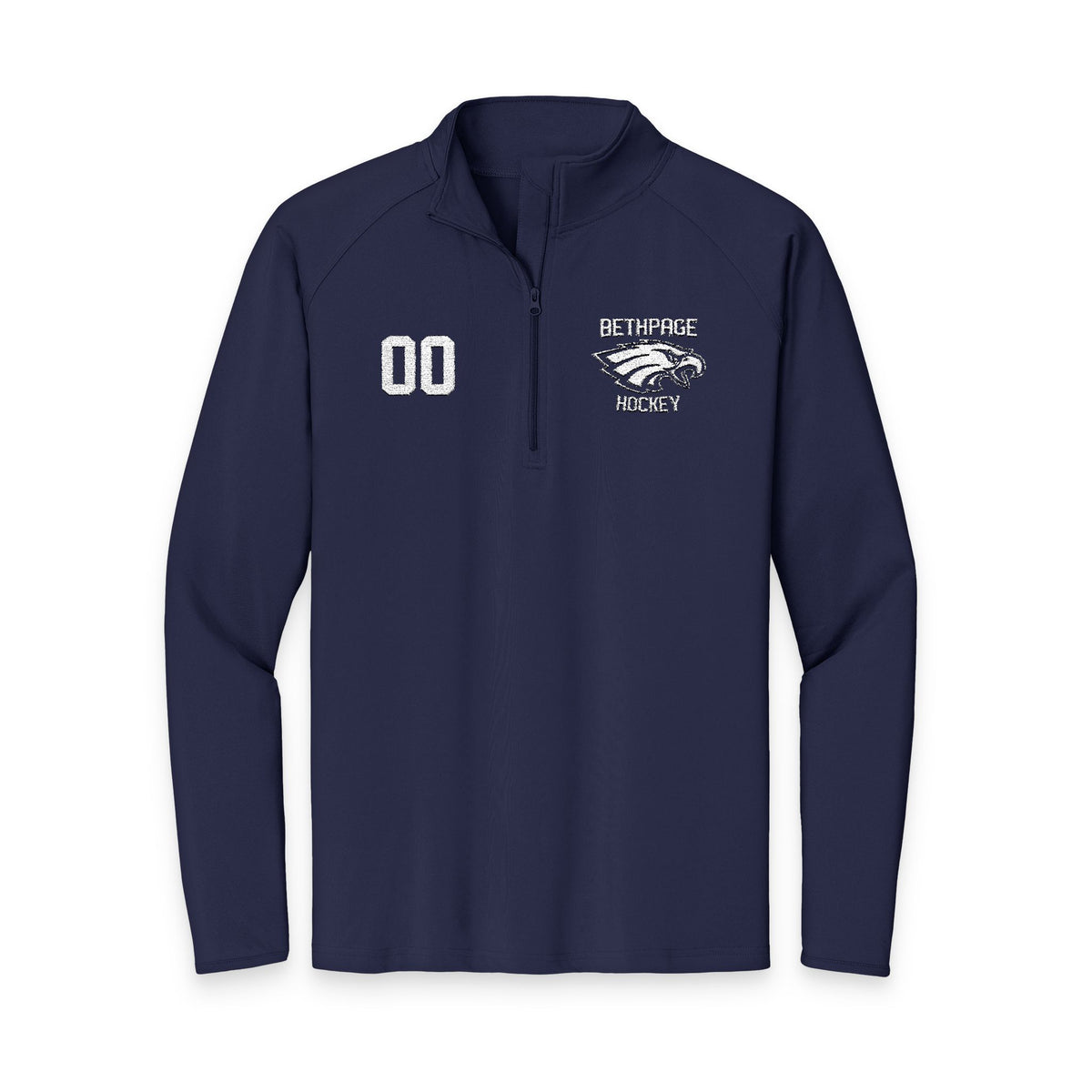Bethpage Hockey Sport-Wick® Quarter-Zip Pullover