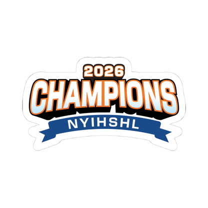 2026 NYIHSHL Champions — Long Beach Stickers