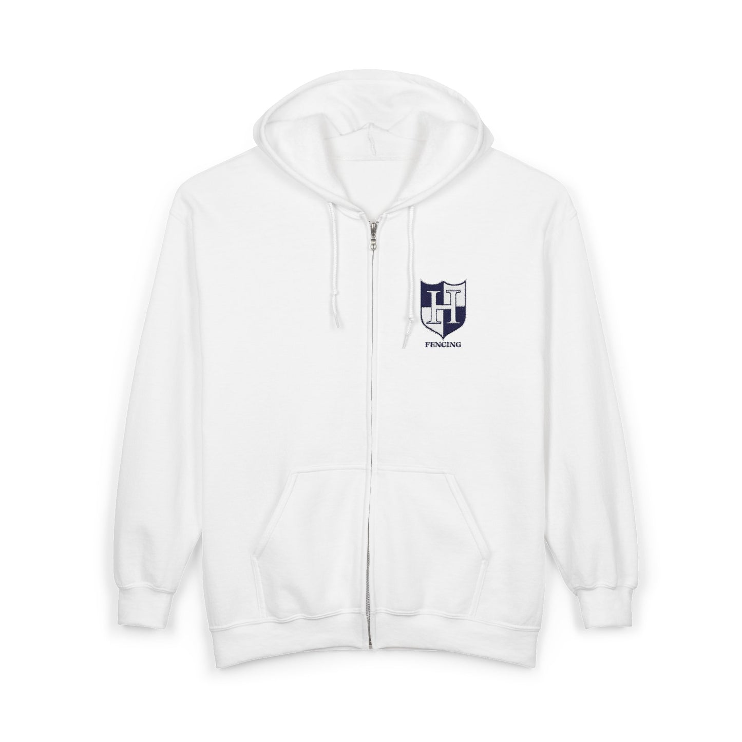 Herricks Fencing Full Zip Hooded Sweatshirt