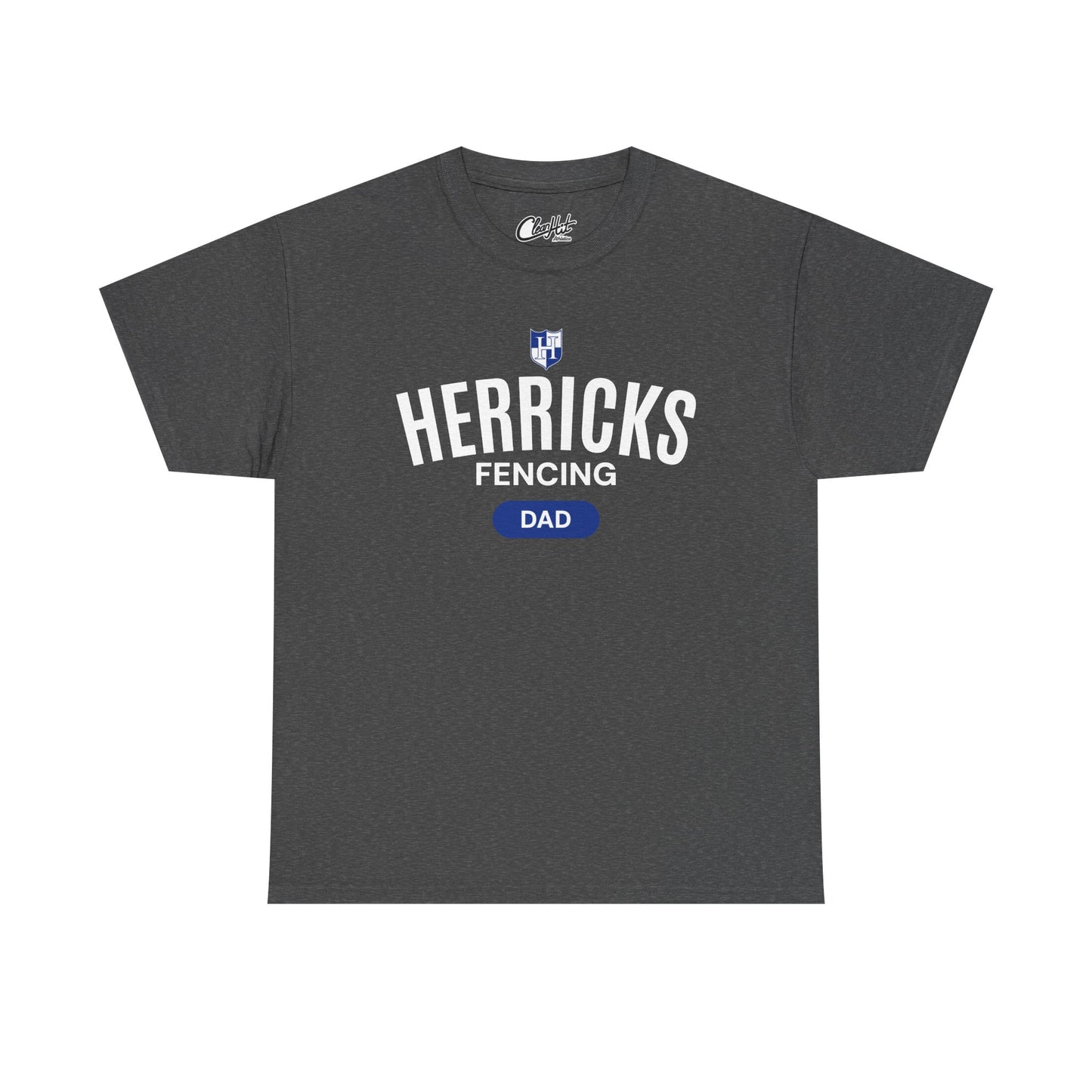 Herricks Fencing Dad Cotton Tee