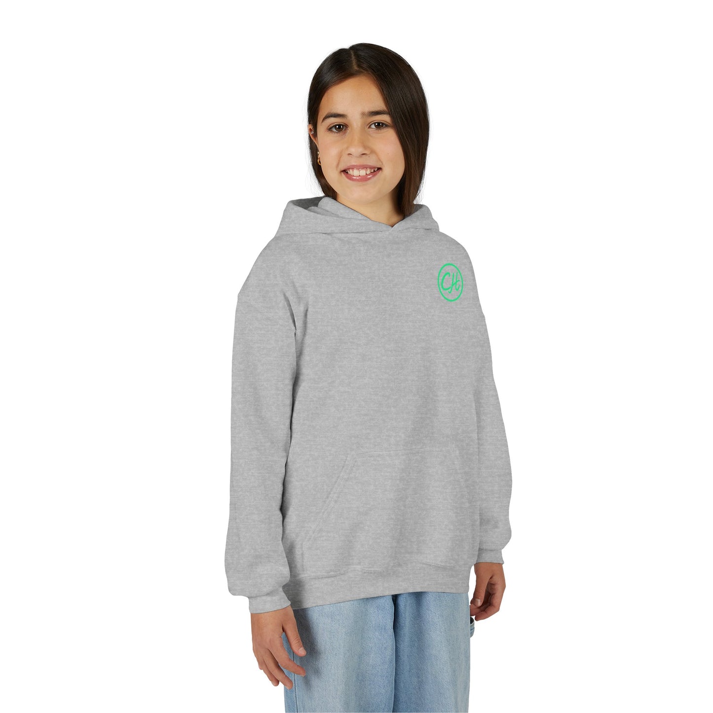 Gildan Youth Heavy Blend Hooded Sweatshirt