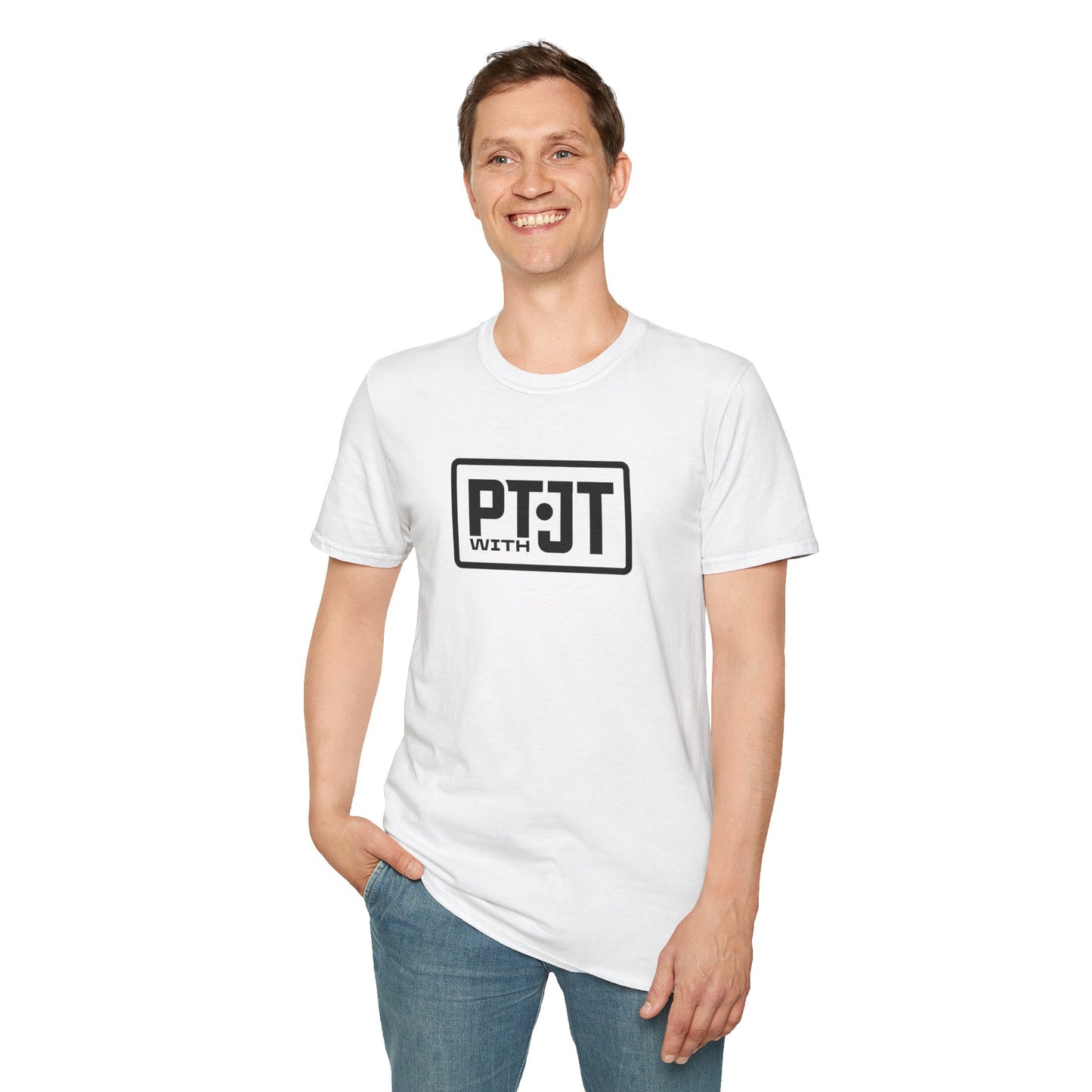 PT With JT Logo Unisex Softstyle T-Shirt