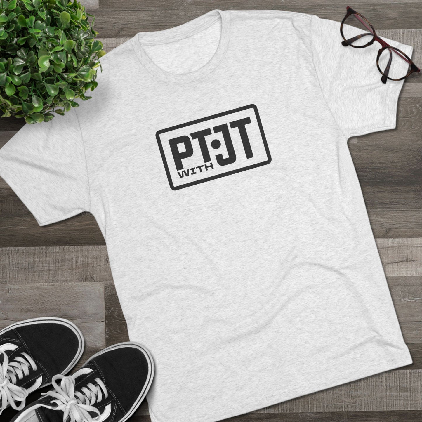 PT With JT Logo Dri-Fit Triblend Tee