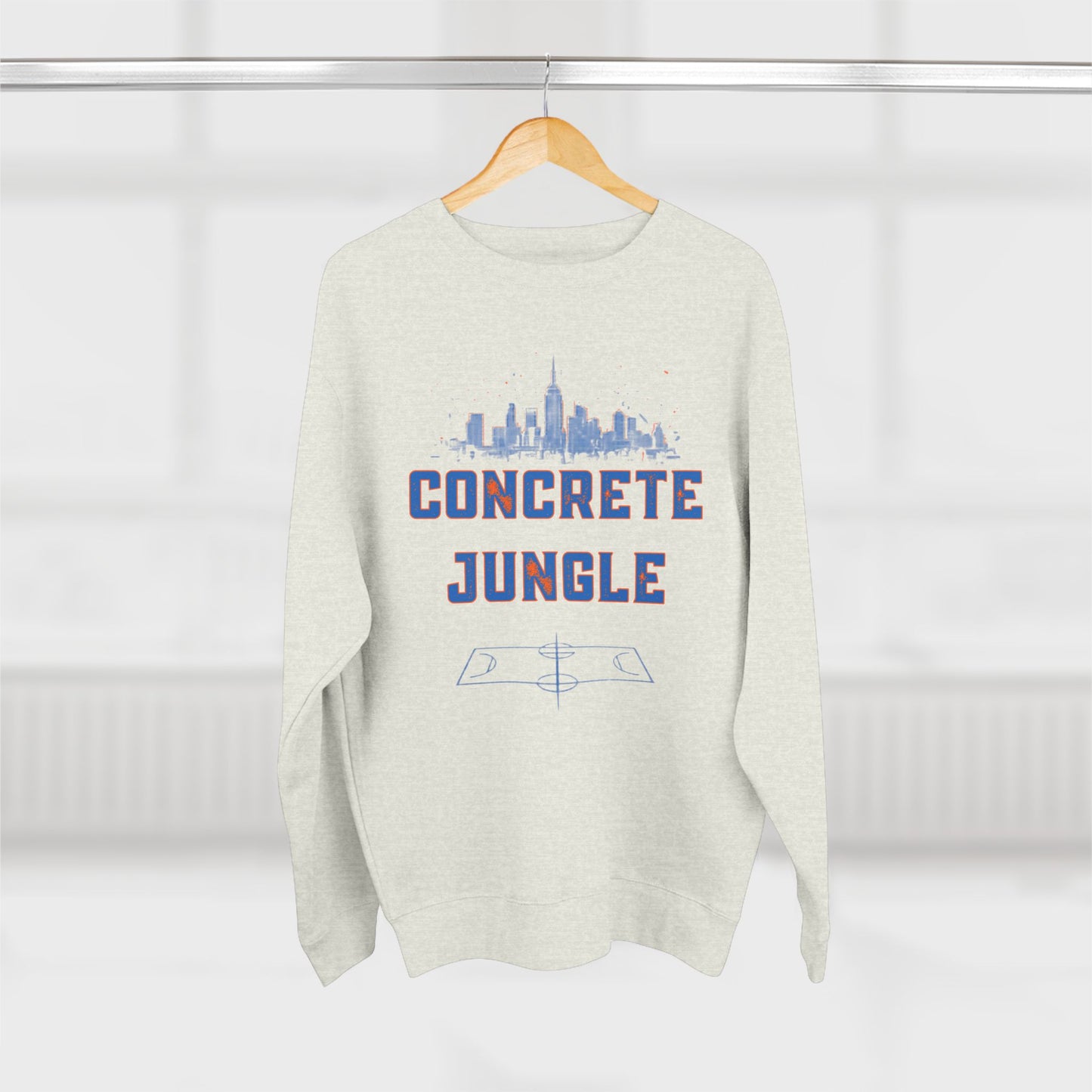 TrueKnicksFan "Concrete Jungle" Crewneck