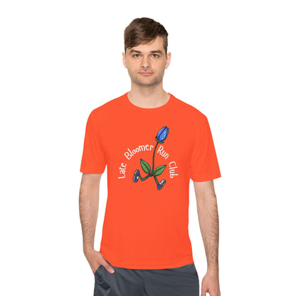 PT With JT - Washington State Late Bloomer Run Club Unisex Moisture Wicking Tee
