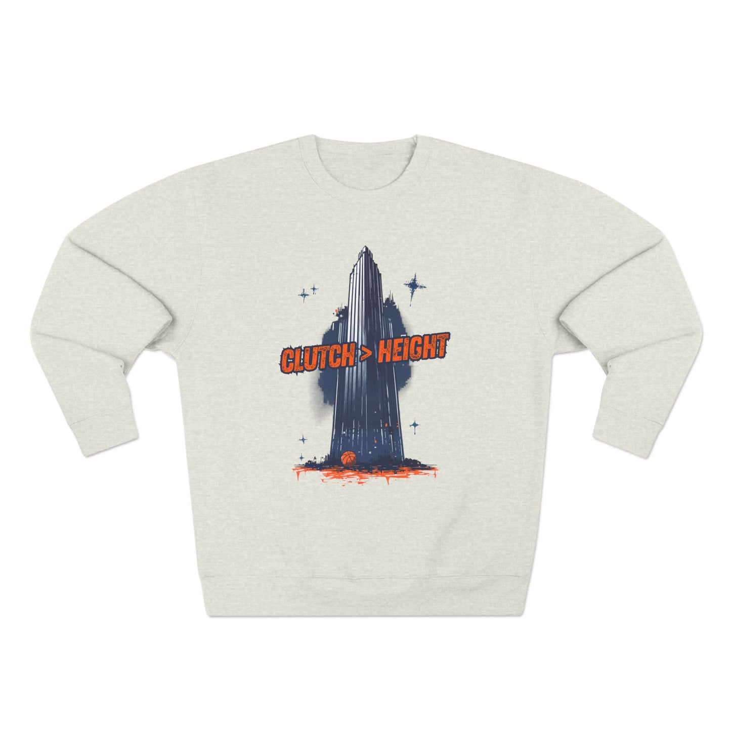 TrueKnicksFan "Clutch > Height" Crewneck