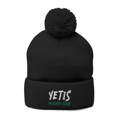 Yetis Pom-Pom Knit Cap (Embroidery)
