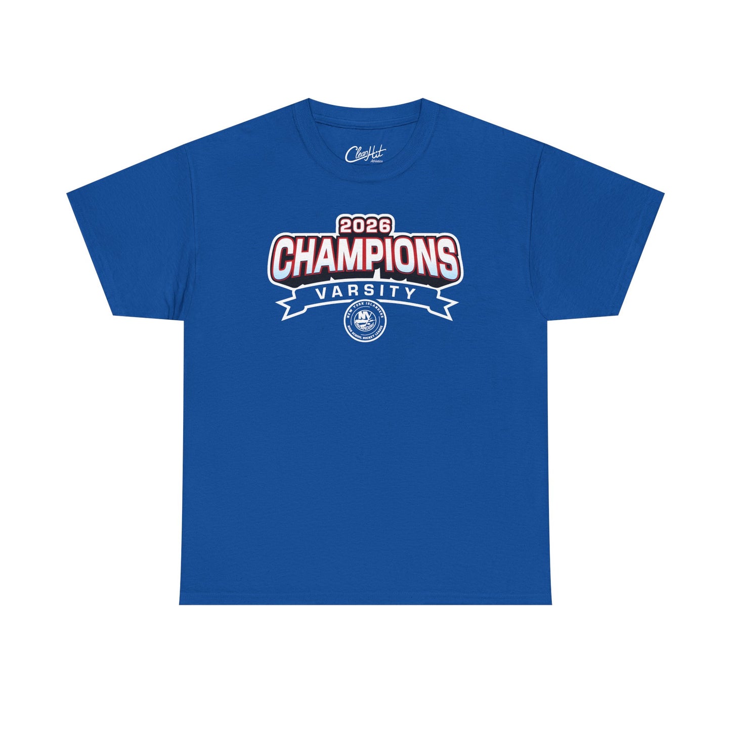2026 NYIHSHL Champions - Bellmore Merrick Unisex Cotton Tee