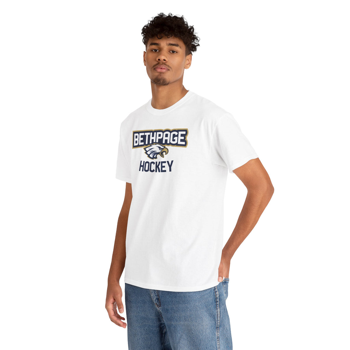 Bethpage Hockey Cotton Tee - Arch