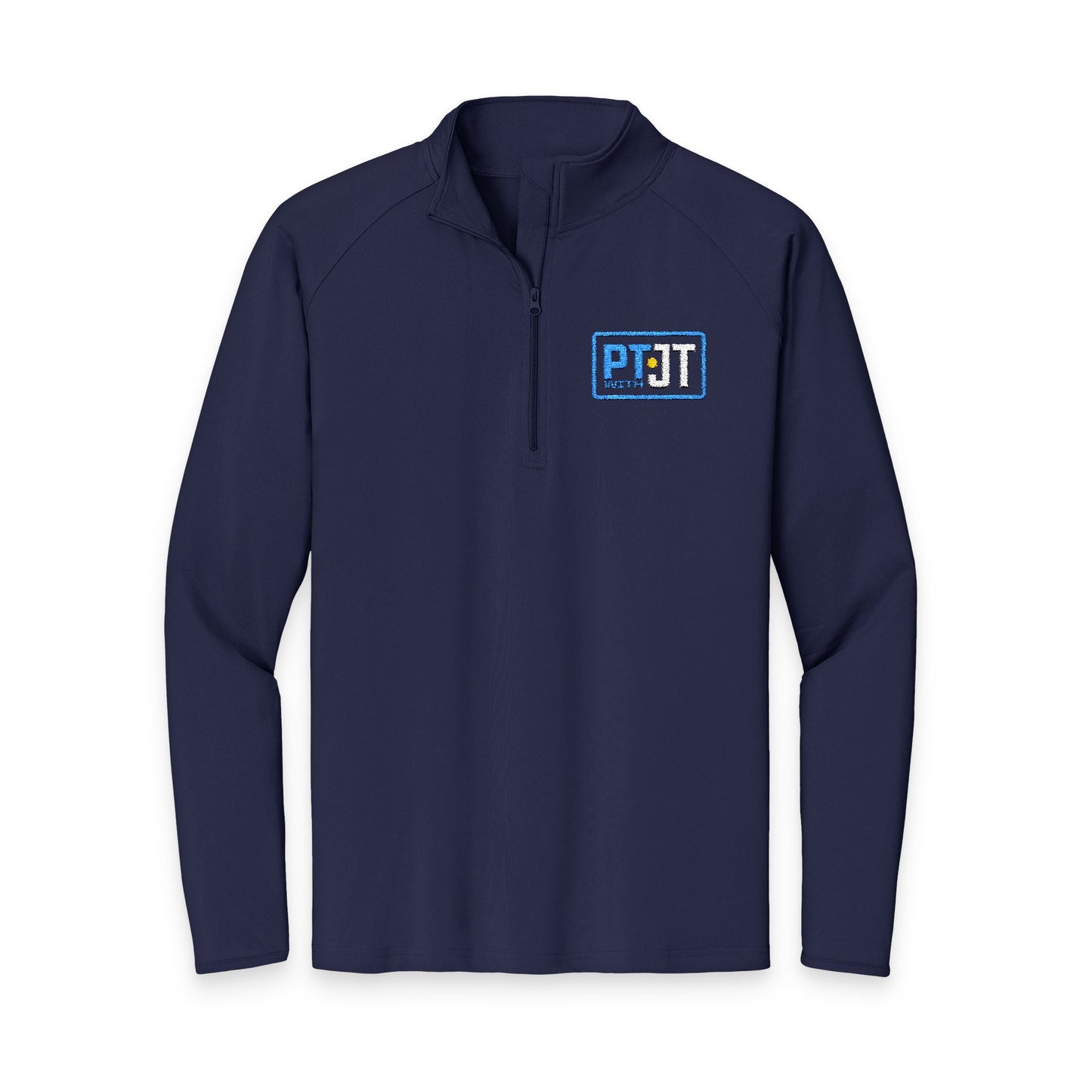 PT With JT Logo Sport-Wick® Stretch Quarter-Zip Pullover