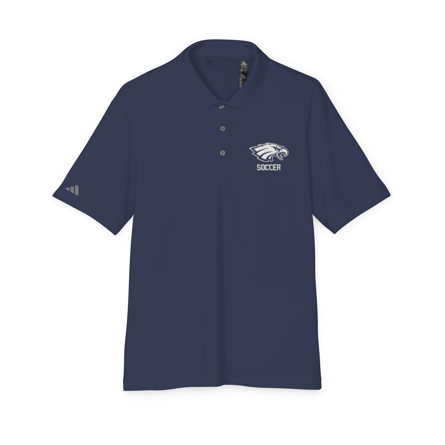 Bethpage Soccer adidas Unisex Performance Polo - White Logo