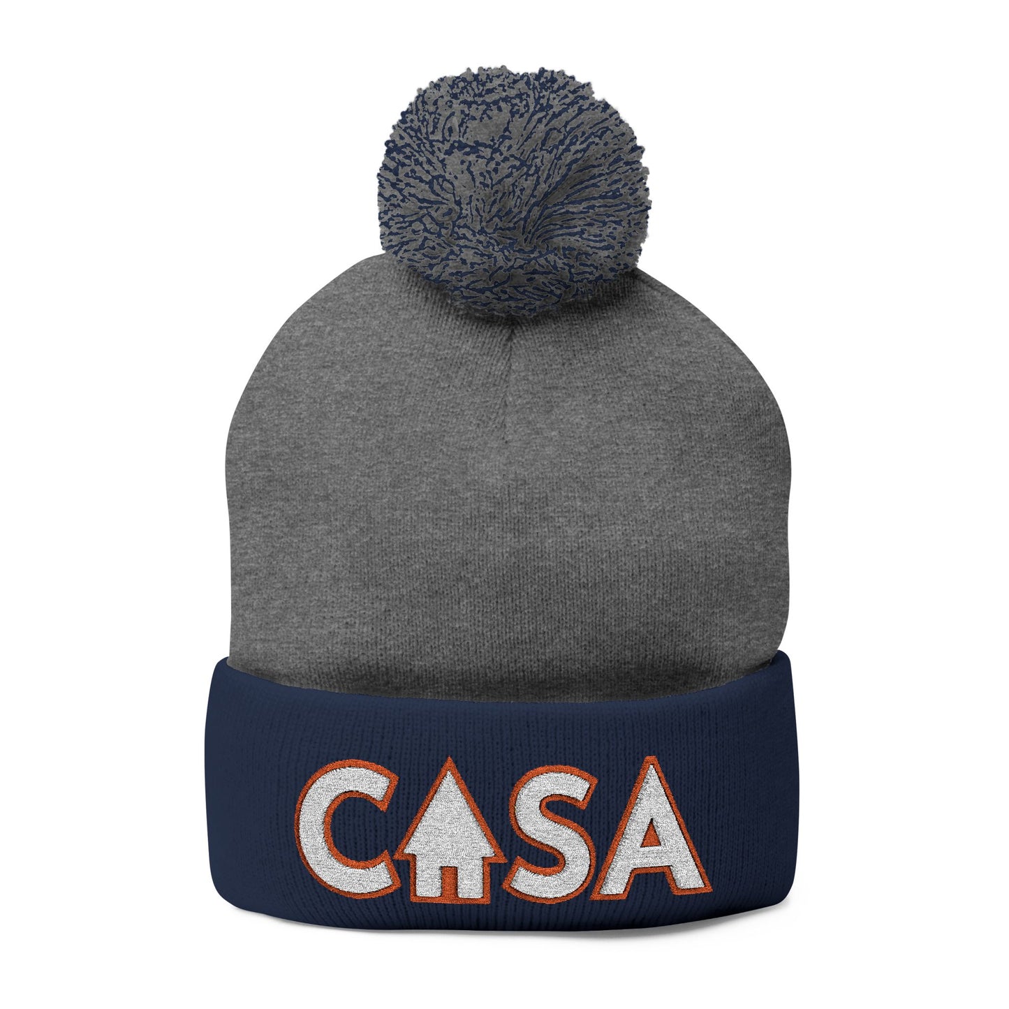 Isles House CASA Pom-Pom Knit Cap