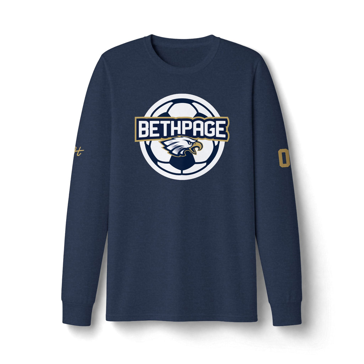 Bethpage Soccer Dri-Fit Long Sleeve T-Shirt - Ball (Custom)