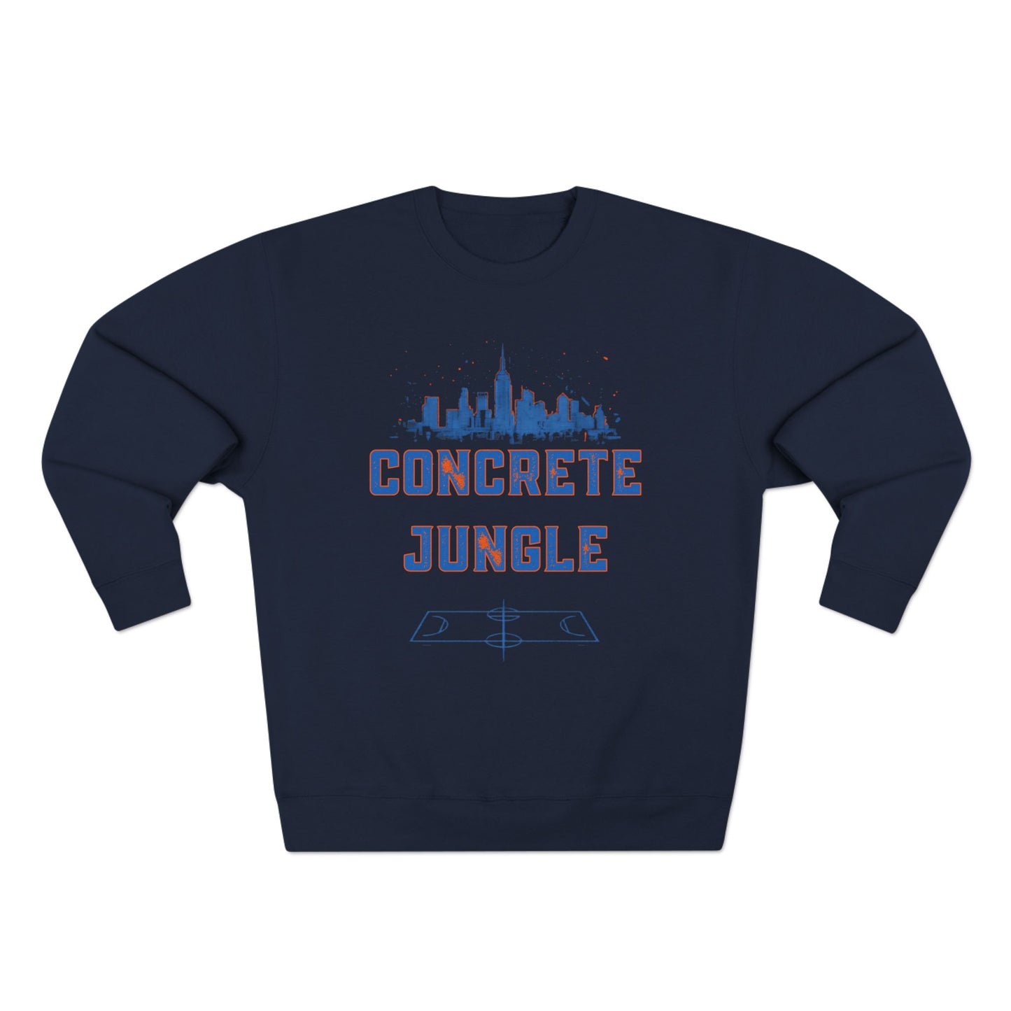 TrueKnicksFan "Concrete Jungle" Crewneck