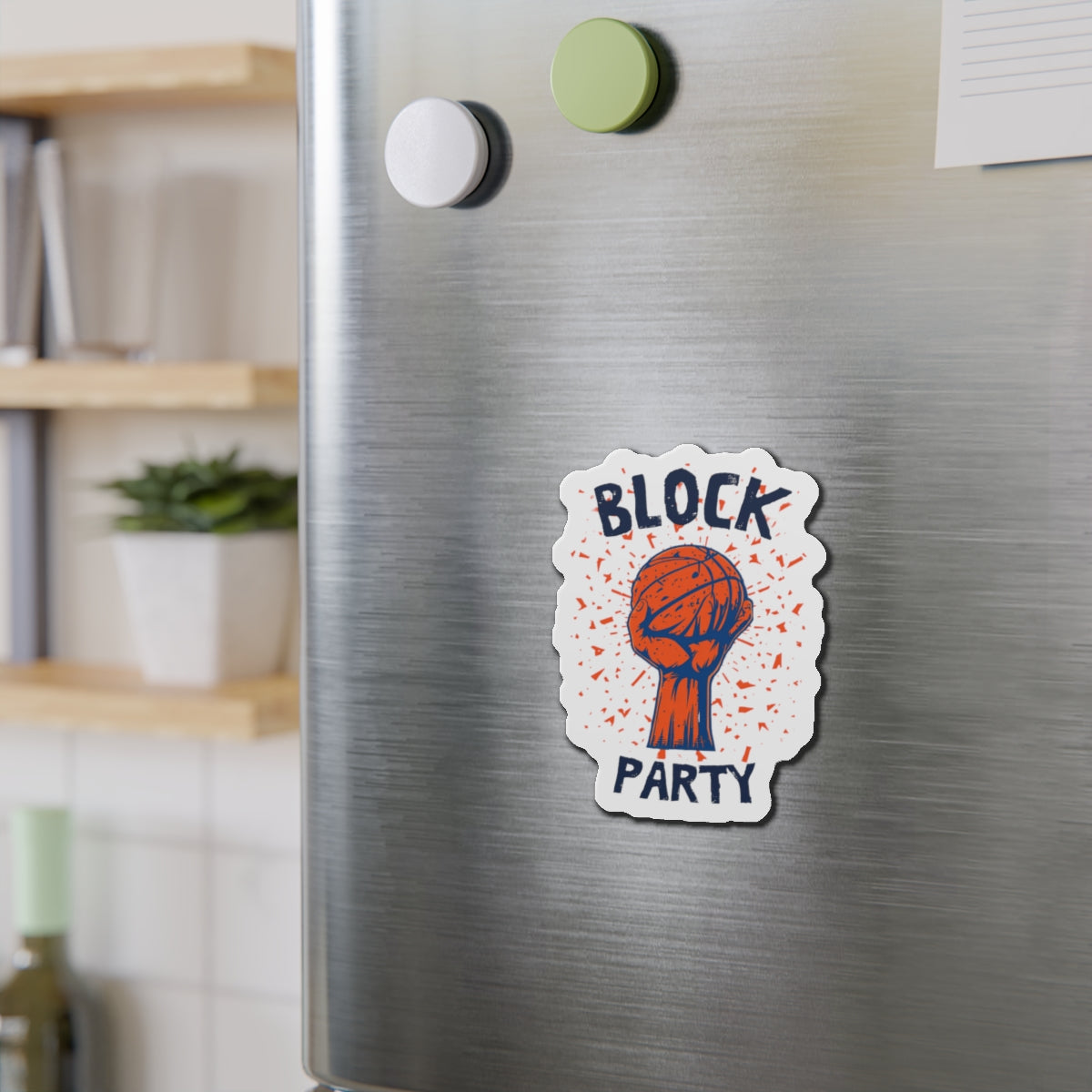 TrueKnicksFan "Block Party" Magnets