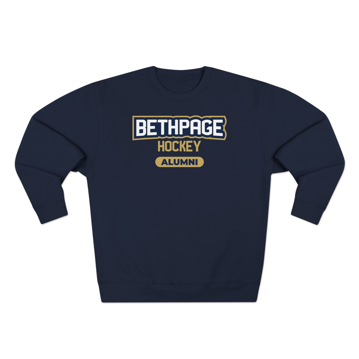 Bethpage Hockey Crewneck Sweatshirt - Alumni